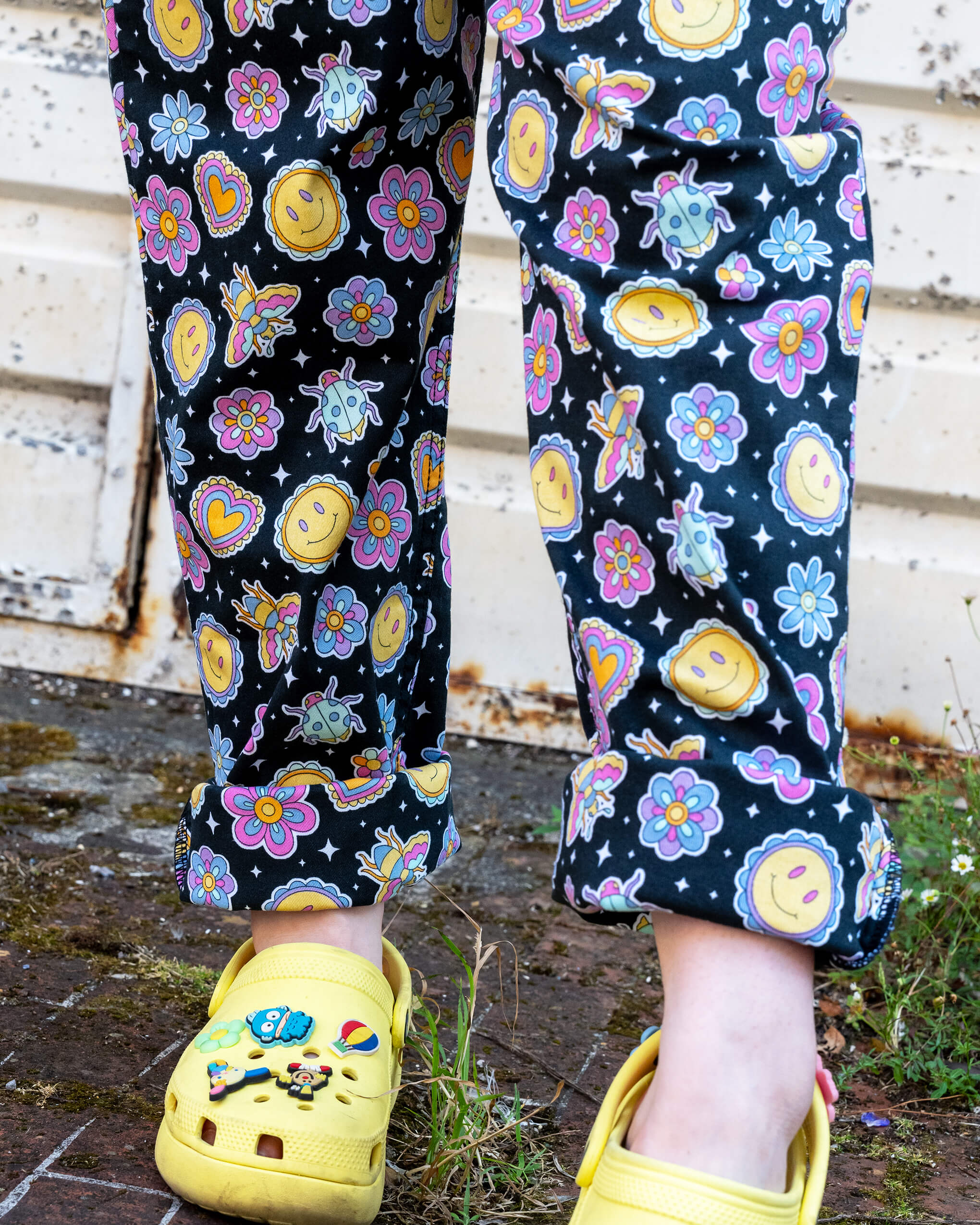 Bee Happy Stretch Twill Dungarees - Image 3