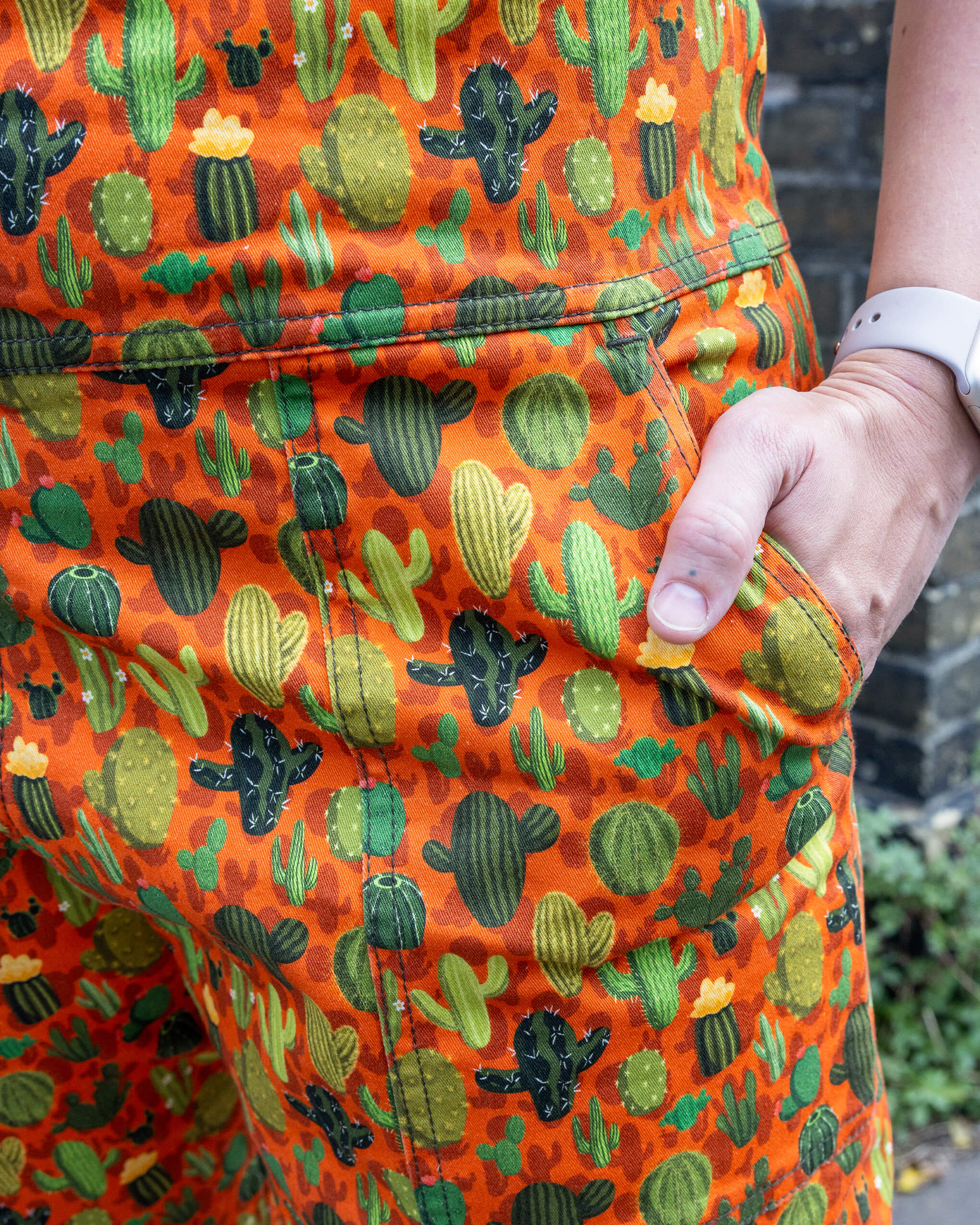 Cactus Stretch Twill Dungarees - Image 4
