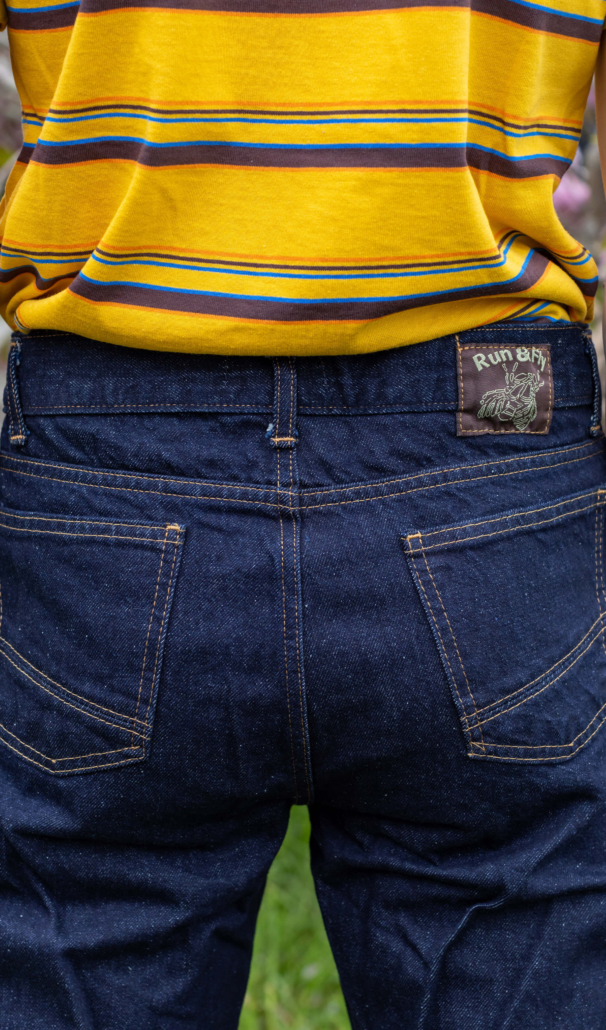 Denim Retro Boot Cut Flare Jeans - Image 4