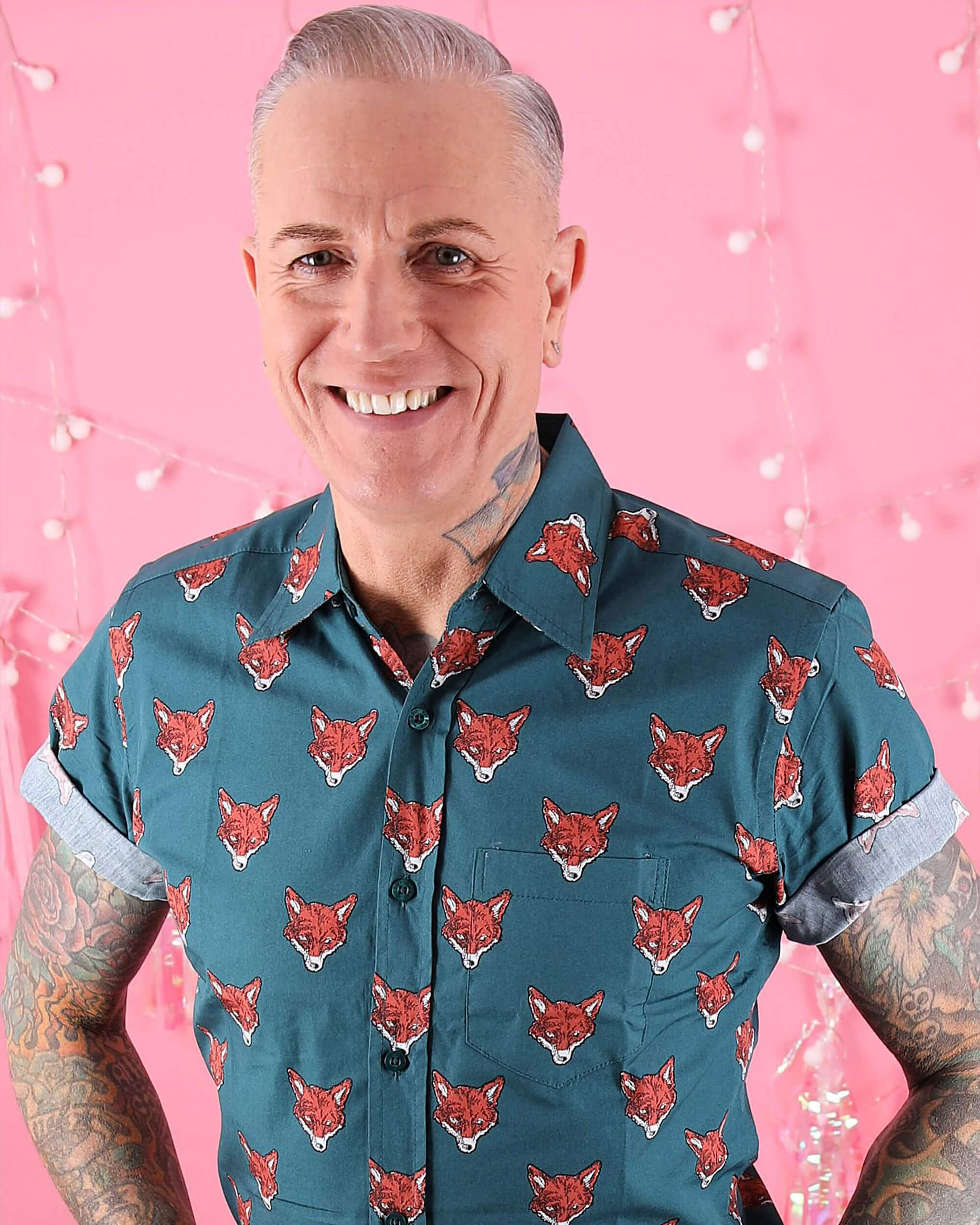 Preppy Foxy Short Sleeve Shirt - Image 4